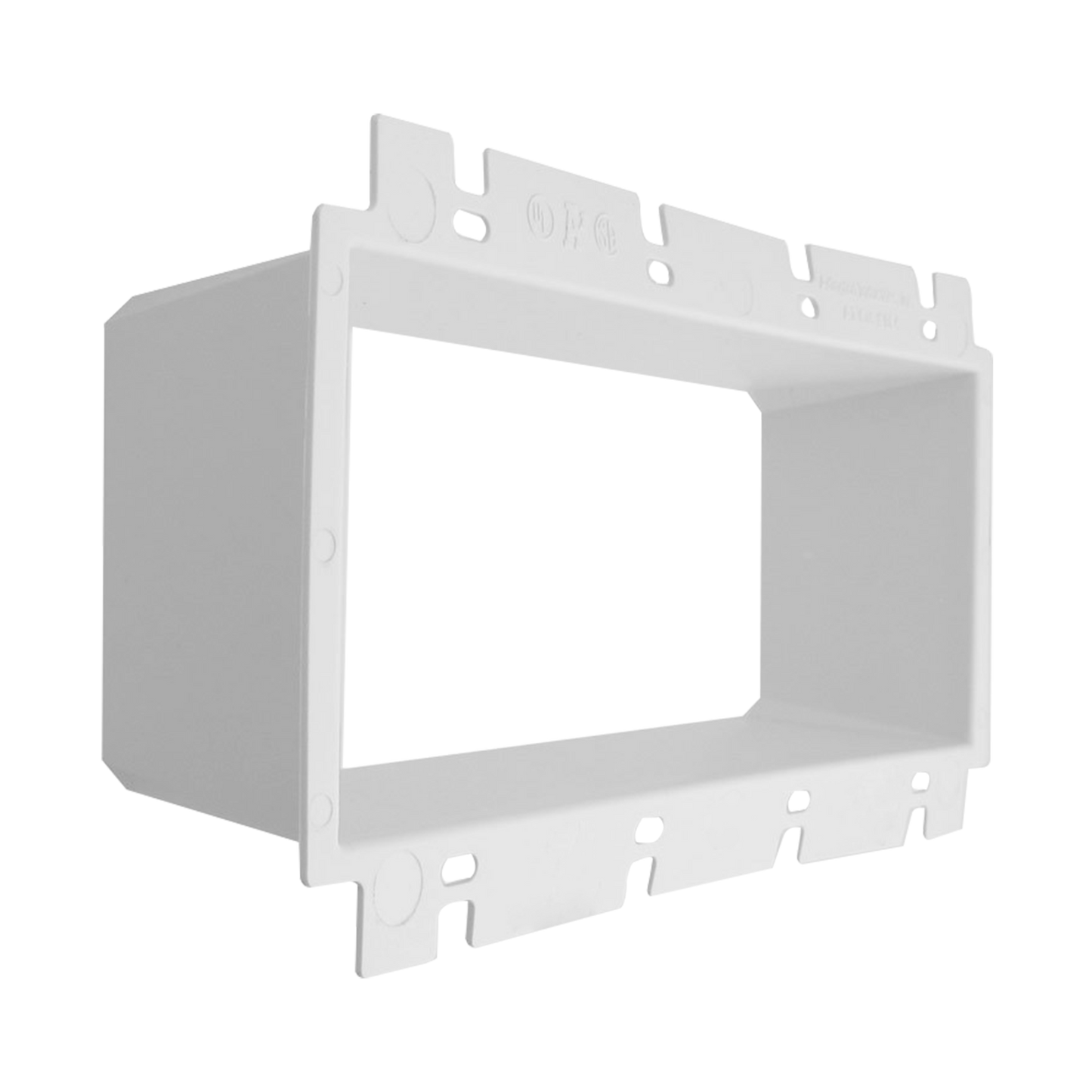 Rallonge de boîte en plastique à 4 compartiments