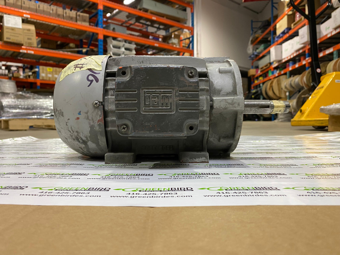 EX33512 | WEG AC Motor 3HP 3450RPM 145JM TEFC