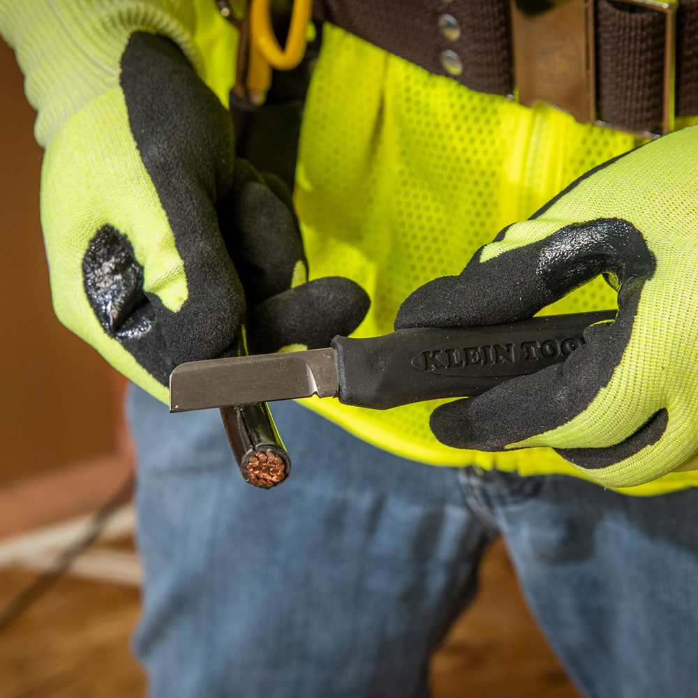 Cuchillo empalmador de cables Klein Tools 44200, 6-1/4 pulgadas