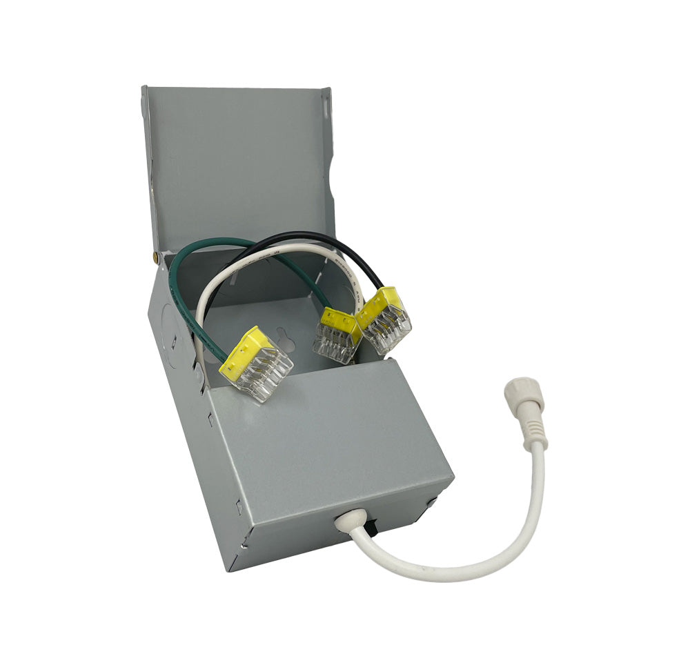 Panel LED delgado redondo Dawnray DR40RF-WH de 4"