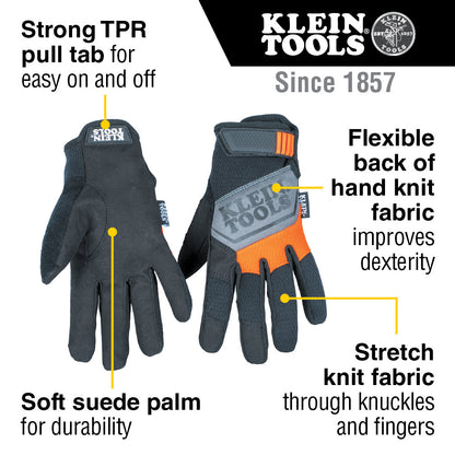 Klein Tools 60597 General Purpose Gloves, X-Large