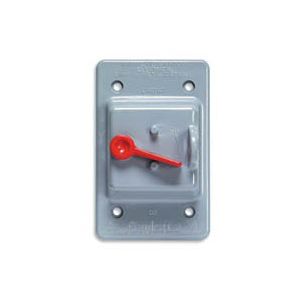 Royal RVSC15-10 1-Gang Weatherproof Toggle Switch Cover PVC