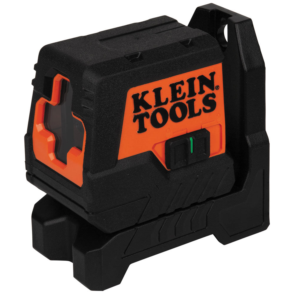 Klein Tools 93MCLG Green Mini Cross-Line Self-Leveling Laser Level, 50-Foot