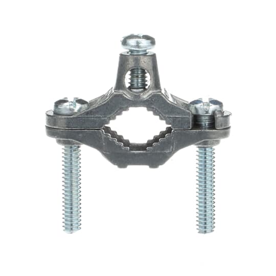 Abrazadera de conexión a tierra CI3106 de Iberville®, de 1/2 a 1 pulgada, tamaño de cable 10 sólido, 2 hilos