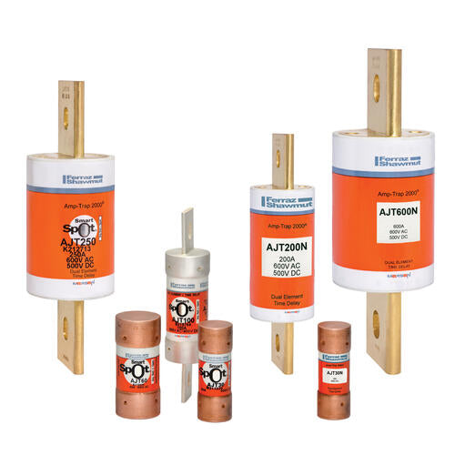 Mersen AJT150 Fuse - Class J - 150A Time-delay 600VAC 500VDC