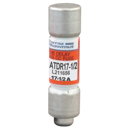 Mersen ATDR17-1/2 - Class CC Fuse - Time-Delay 17-1/2A 600VAC