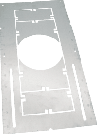3.5″ Pre-mounting Rough-in Plate, PL35 No Lip