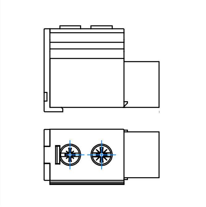 USBBESB1 | Mersen Feeder Terminal for USBB Bus Bar System