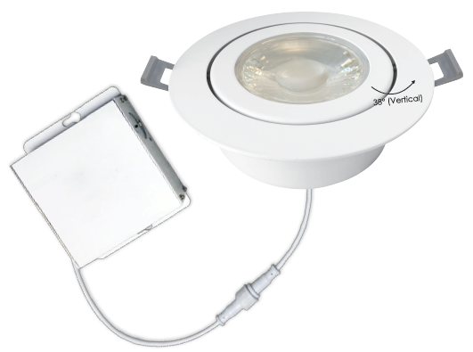 Votatec VO-RP8W18-347-D-5WAY 8″ Slim Round Panel LED – 5Way CCT Adjustable