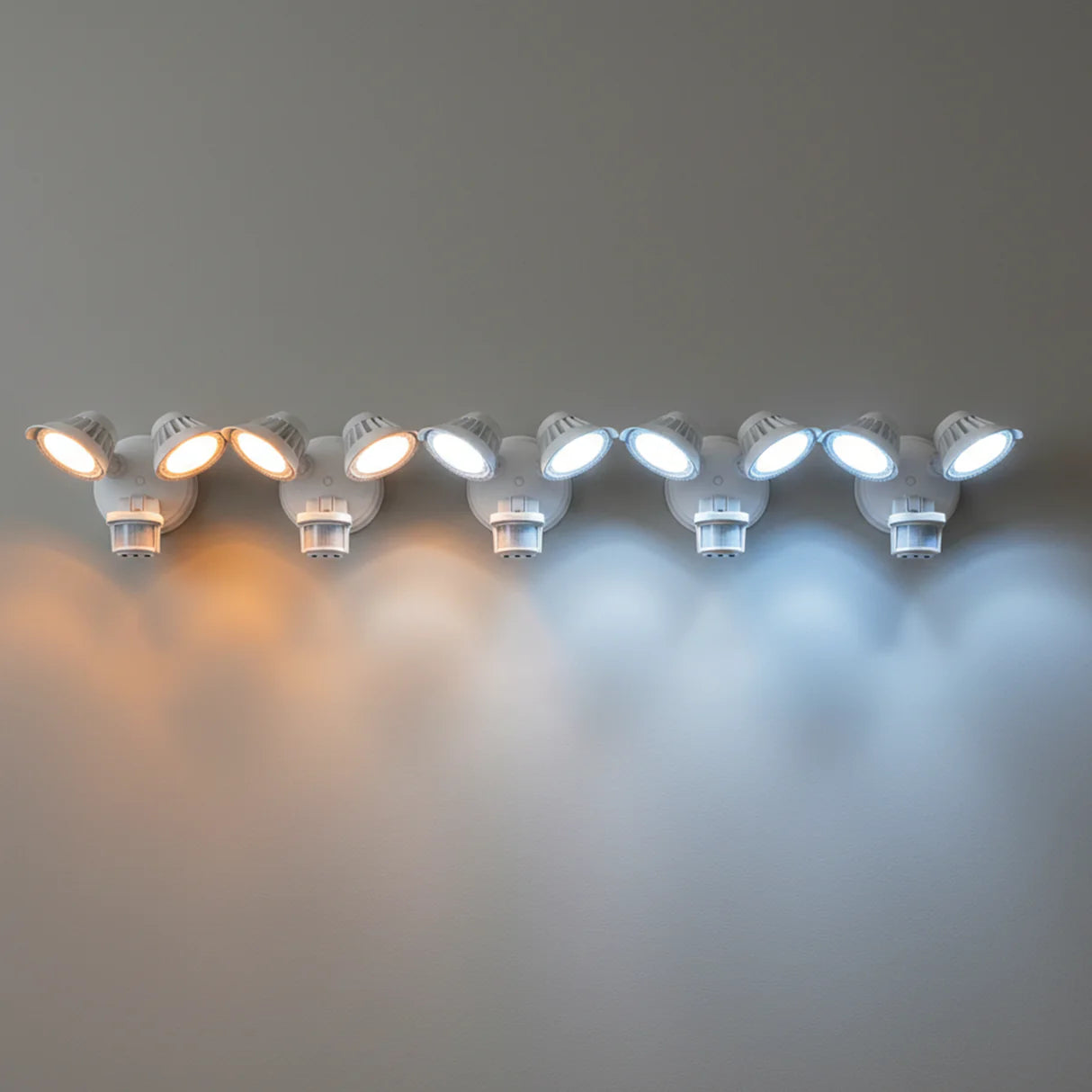 SSL-A2-5CCT | Ortech LED Security Light 24W 5CCT Motion Sensor IP65