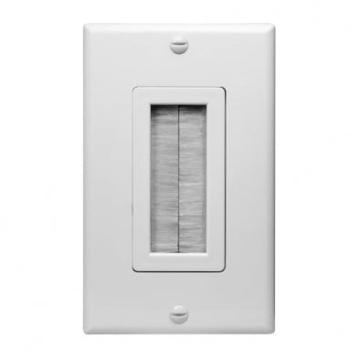 Plaque murale et insert de style Decora à brosse unique SyncProducts | SC-224