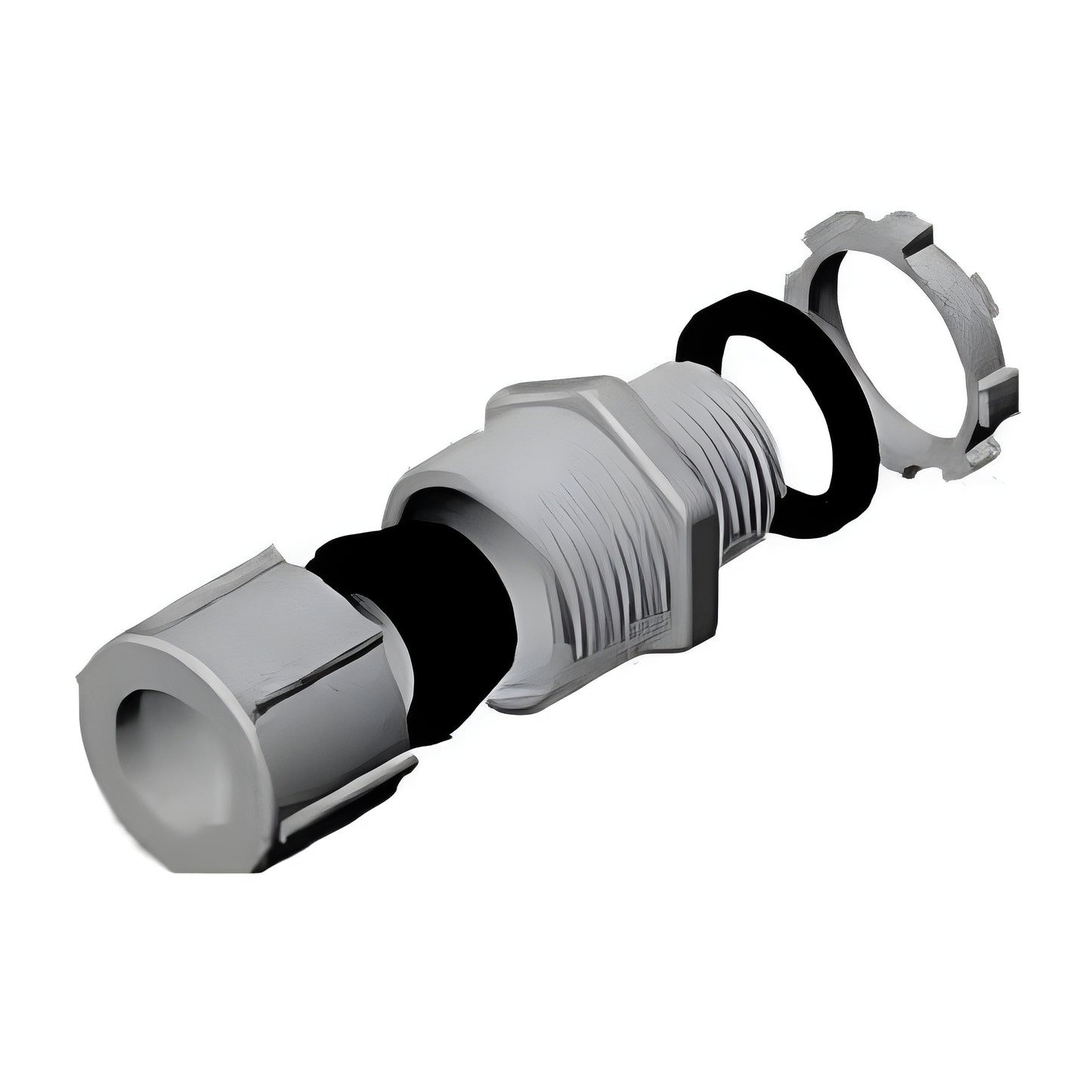 Royal RTSRC15 Threaded Strain Relief Connector, PVC, 3/4 in.
