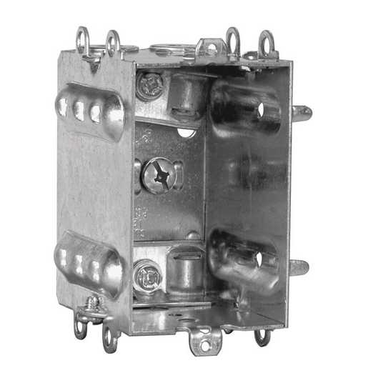 1104LHU | Caja de dispositivos de una sola banda Hubbell, 2 ½" de profundidad