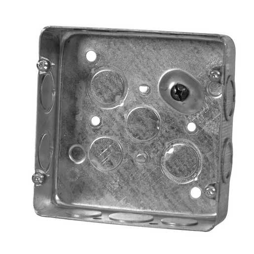 72151K | Caja cuadrada Hubbell de 4-11/16 pulg. y 1-1/2 pulg. de profundidad