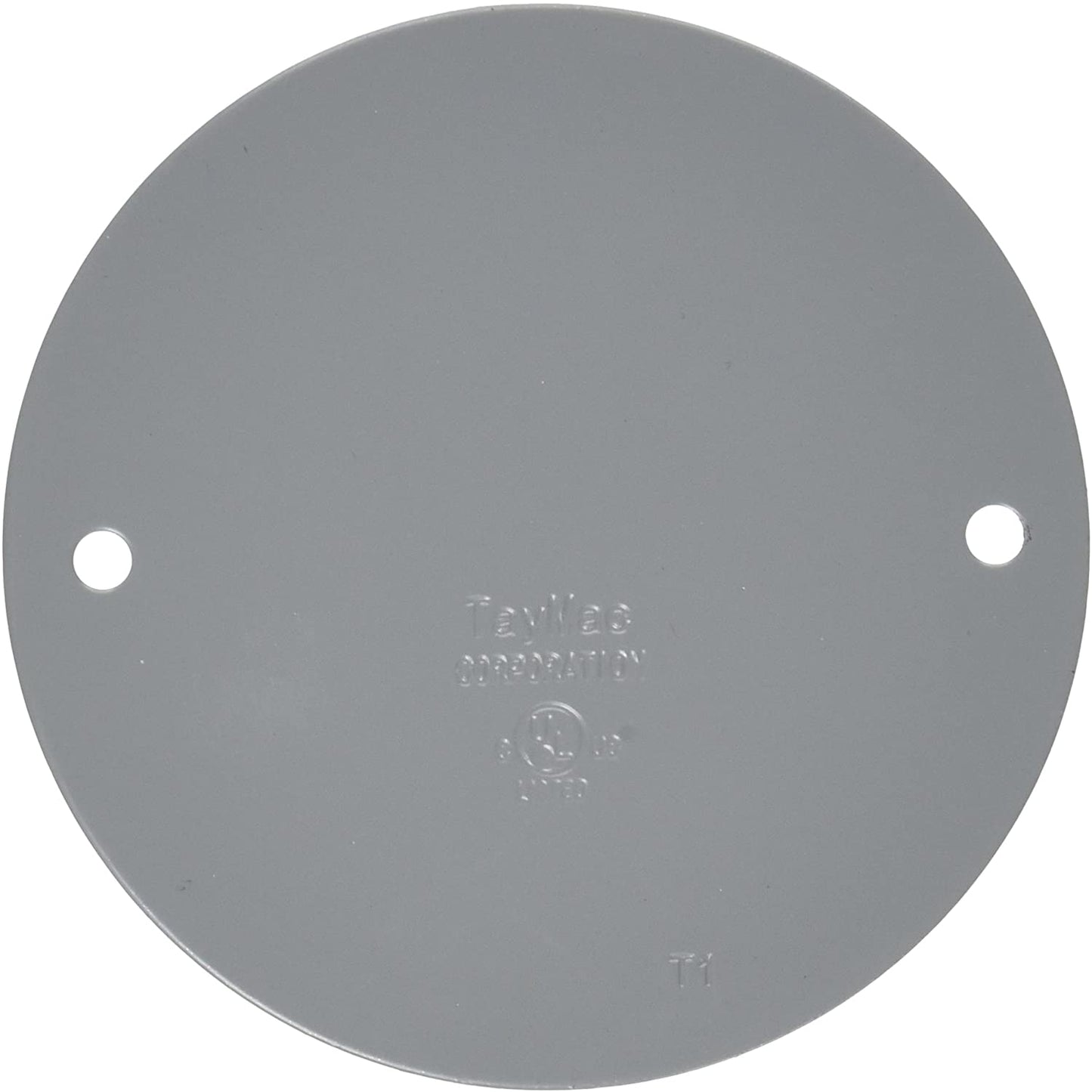 Funda metálica resistente a la intemperie para dispositivo TayMac BC300S, en blanco, redonda, gris