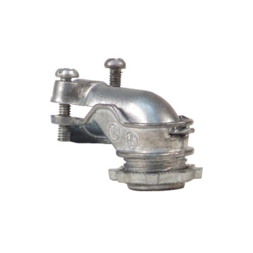 CI2216 | Flex/BX Cable Connector, 90 Deg, 1 in.