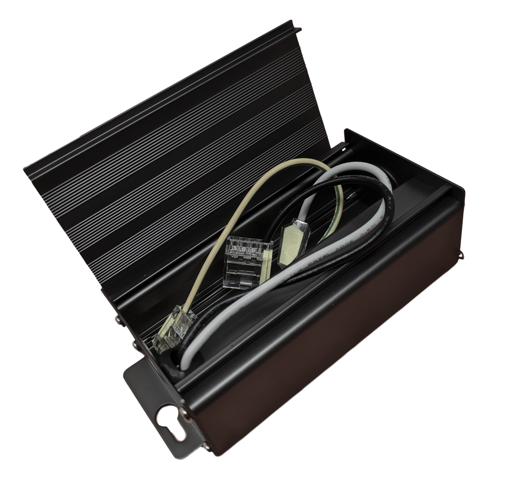 Luminaire encastré à déflecteur DEL 5CCT Dawnray DR40RB-WH de 4 po