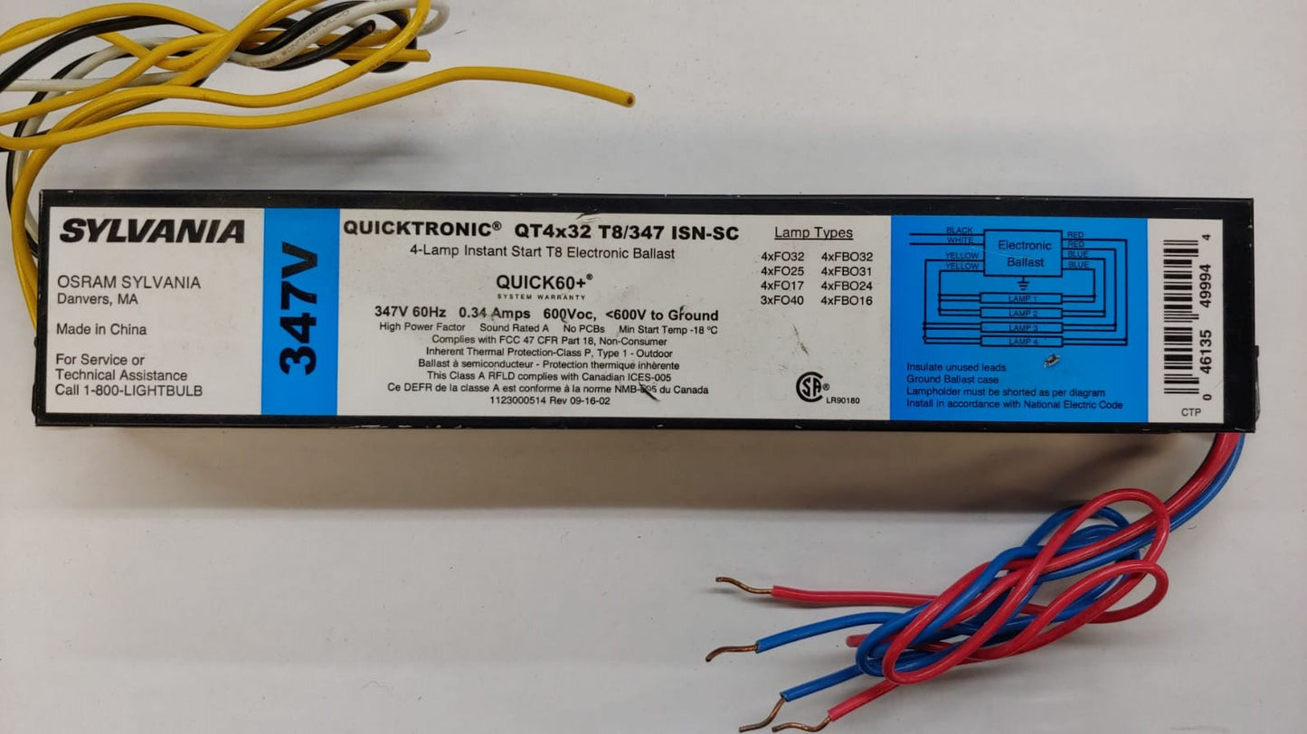 QT4x32 T8/347 ISN-SC