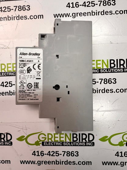 Allen-Bradley 140M-C-ASA11 Auxiliary Contact Block, 1NO/1NC, Side Mount