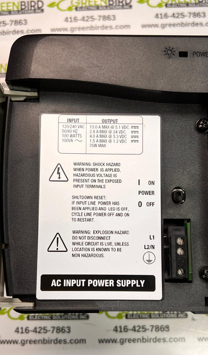 Allen-Bradley 1756-PA72/B Series-B PLC Power Supply Module