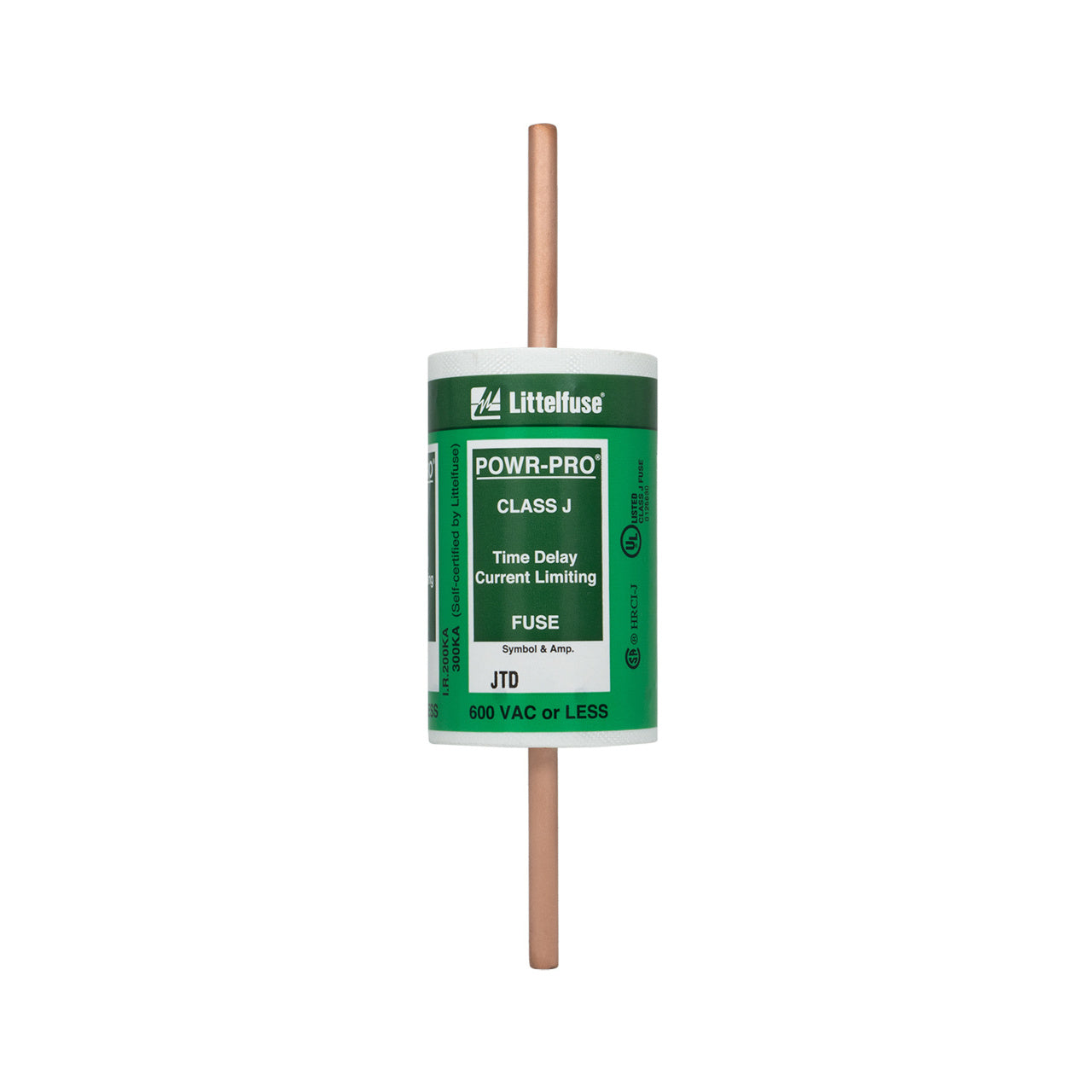 JTD250 | Littelfuse Class J Time-delay Fuse, 200A 600VAC