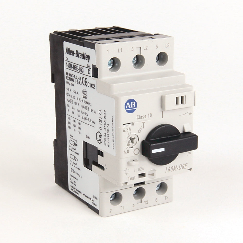 Allen-Bradley 140M-D8E-B63 Motor Protection Circuit Breaker