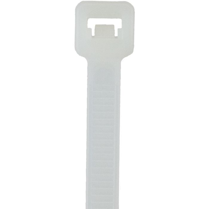 Techspan E5509C KSPEC Cable Tie, White, 5 inch, 100PK