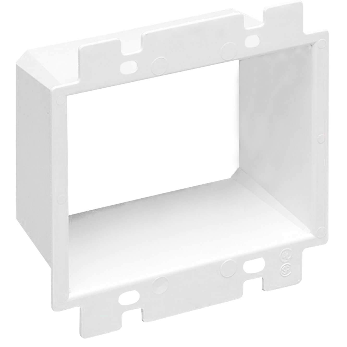 2-Gang Plastic Box Extender