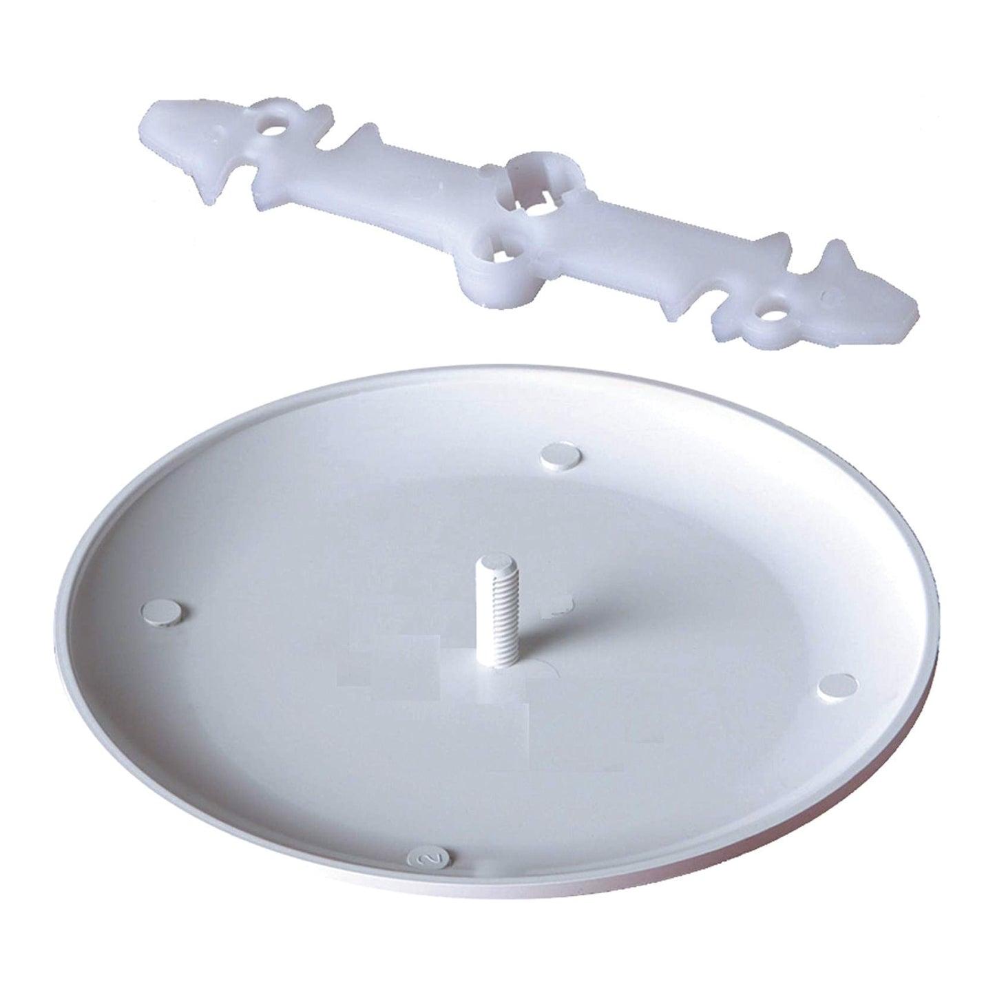 CP-4 Ceiling/Wall box Cover, Plastic
