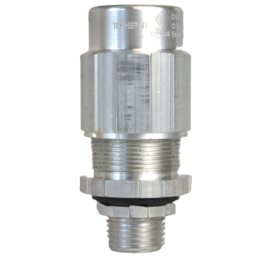 Teck Connector, 1/2" Hub, For Cable OD 0.52" to 0.72"