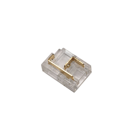 Solderless L-Shaped Corner Connector for LED COB Tape Light, 2-Pin
