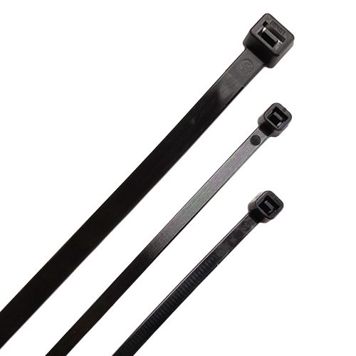 Techspan E5500C KSPEC Cable Tie, Black, 5 inch, 100PK