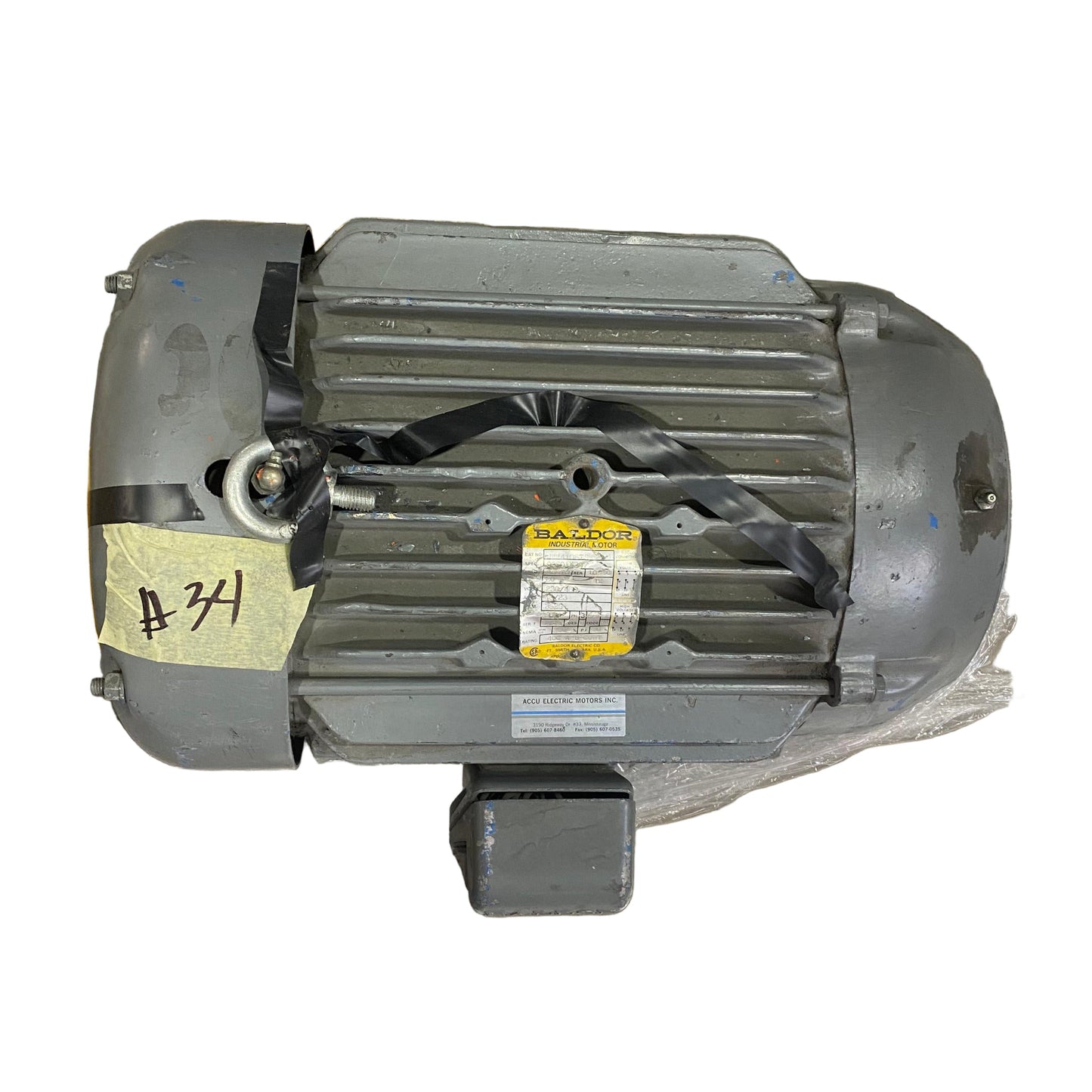 JMM4106TSH | Baldor AC Motor, 20HP, 3525RPM, 256TCZ, TEFC