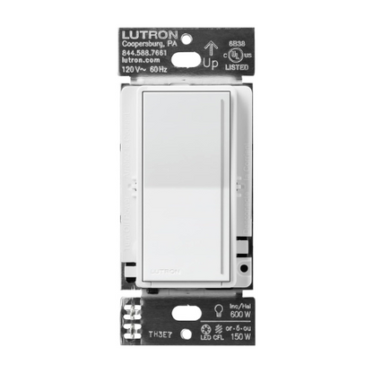 Lutron STCL-153MH-WH-C Sunnata Touch Dimmer with LED+ Advanced Technology