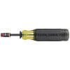 Klein Tools 32304 14-in-1 HVAC Adjustable-Length Impact Screwdriver with Flip Socket