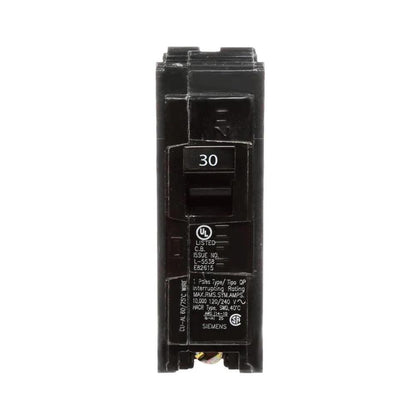 Q130 - Siemens 30 Amp Single Pole Circuit Breaker