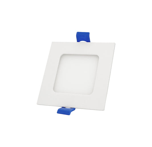 Dawnray 3.5" LED Slim Panel Square White | DR30SF-WH