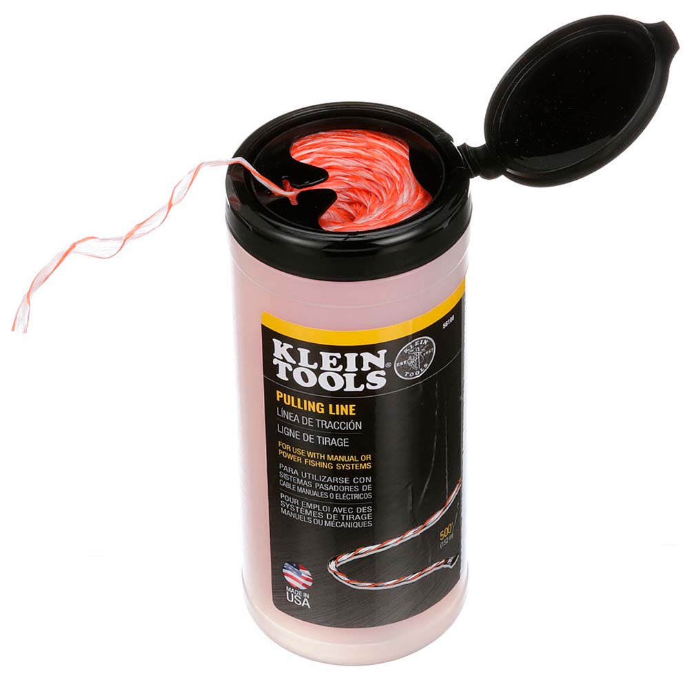 Poly Pull Line with Orange Tracer 500-Feet – Green Bird Electric ...