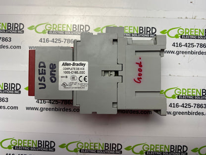 Allen-Bradley 100S-C16EJ32C Safety Contactor, 16 Amp, 24V DC Coil