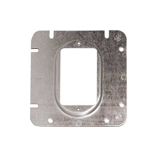 72C10 | Hubbell 4-11/16 In. Square Cover, Raised Cover 3/16 In., One Device Opening