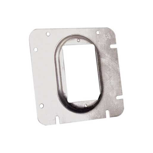 72C13 | Hubbell 4-11/16 In. Square Cover, Raised Cover 1/2 In., One Device Opening