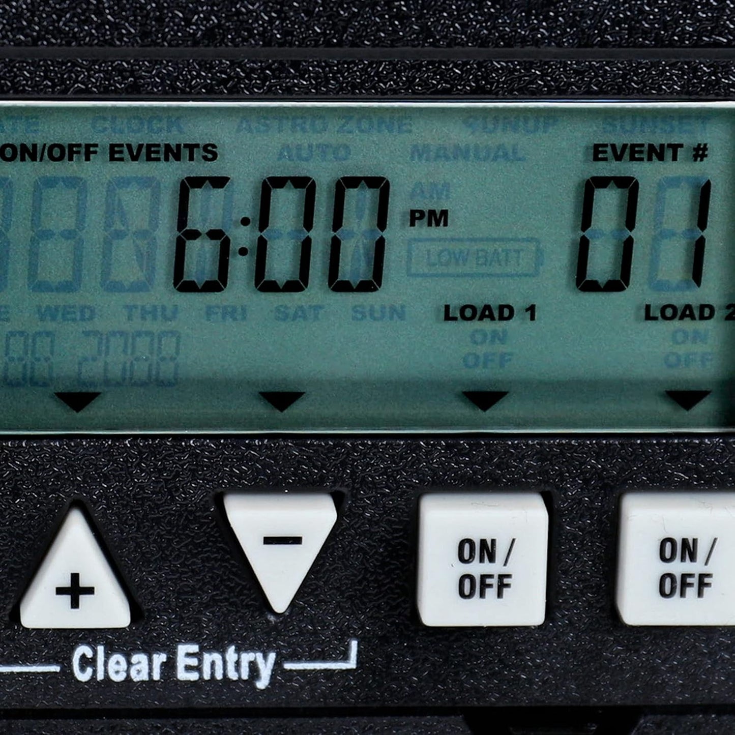 Intermatic ET2125CP 24-Hour/365 Day 2-Circuit Electronic Control, 120-277 VAC, Indoor/Outdoor Plastic Enclosure