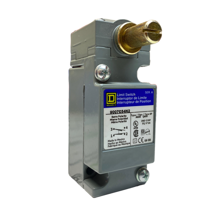 Square D 9007C54N2 Heavy Duty NEMA Limit Switch, 1NO/1NC