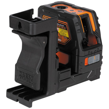 93LCLGR | Klein Tools Rechargeable Green Cross-Line Laser Level with Red Plumb, 165 ft