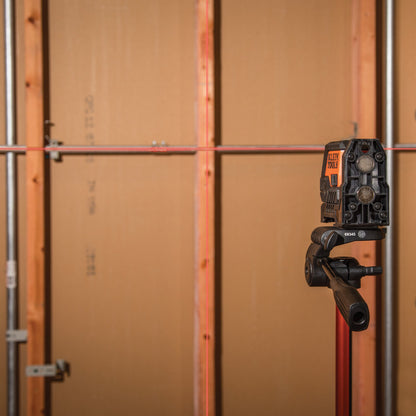 93MCLS | Klein Tools Red Compact Cross-Line Self-Leveling Laser Level, 35ft