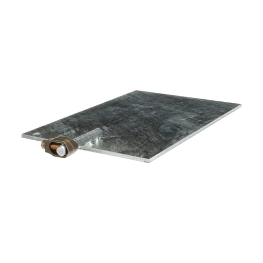 1016BTB | Ground Plate C/W Clamp - Galvanized