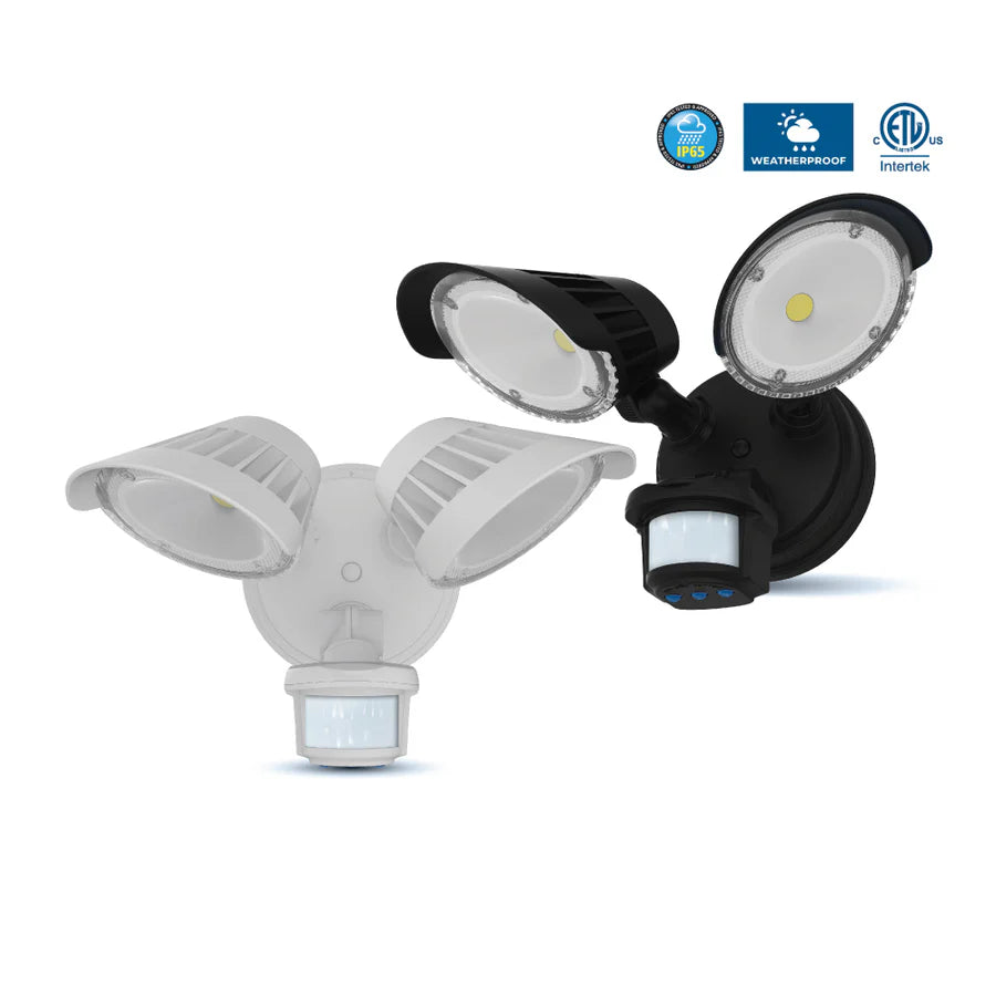 SSL-A2-5CCT | Ortech LED Security Light 24W 5CCT Motion Sensor IP65