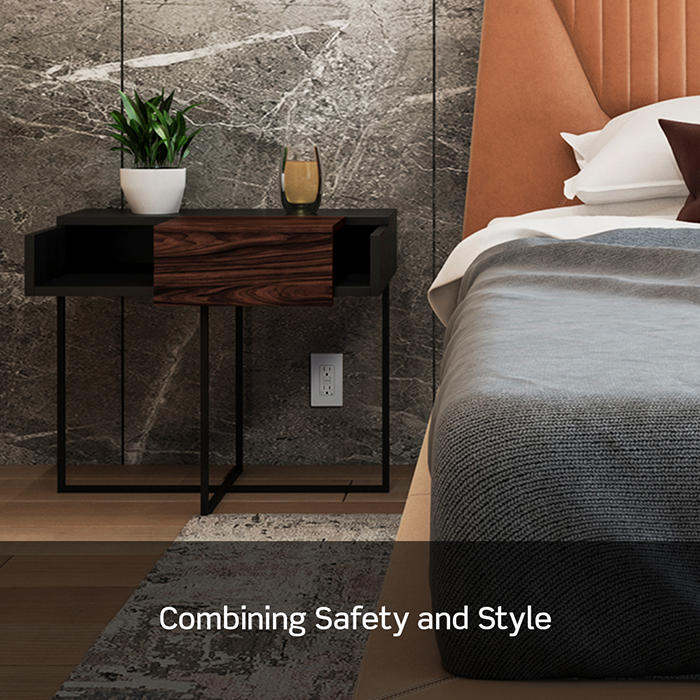 Leviton AFTR1-W 15 Amp, Tamper-Resistant AFCI Outlet with LED Indicator Light