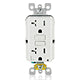 Leviton AFTR2-W 20 Amp, Tamper-Resistant AFCI Outlet with LED Indicator Light