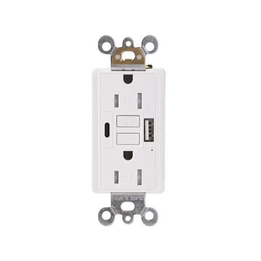 Votatec GFCI & USB Charger 15A | BCG-003U